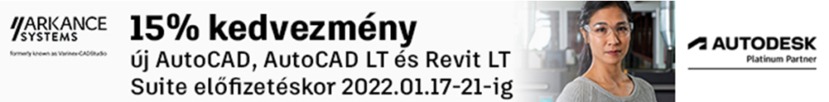 AutoCAD promóció 2022. január