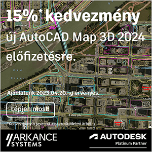 AutoCAD map 3D 2024 akció 2023.04.20-ig